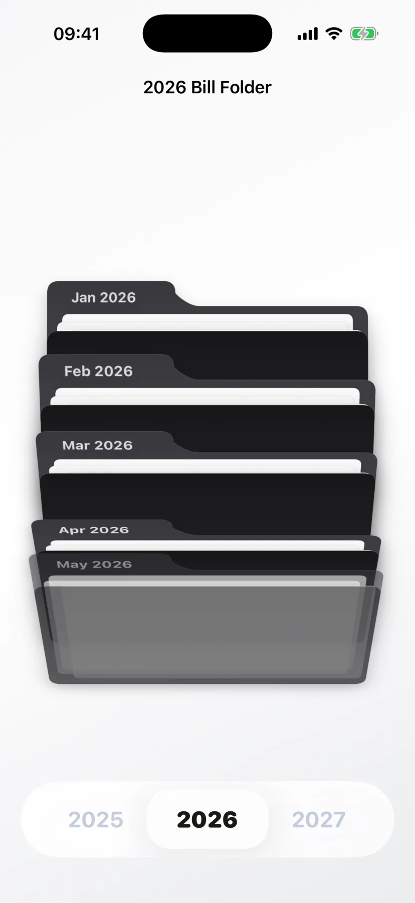 3D folder archive screenshot